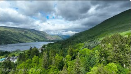 Peaceful Instrumental Music, Relaxing soothing Music from Ardkinglas in Scotland